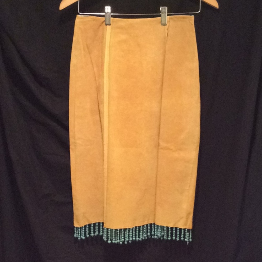 M. Kalan Suede Skirt, Never Been Worn!